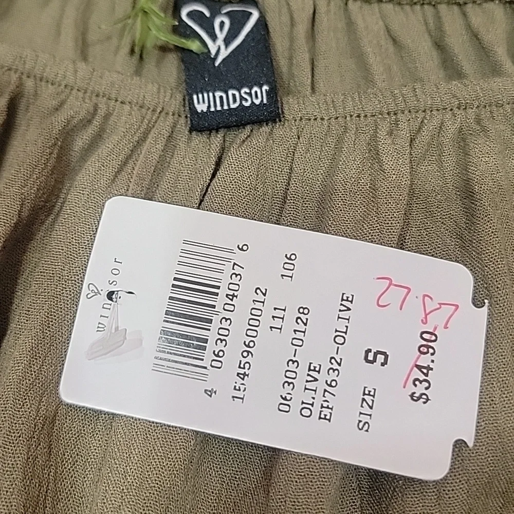 Windsor Olive Green Romper - Picture 7 of 12